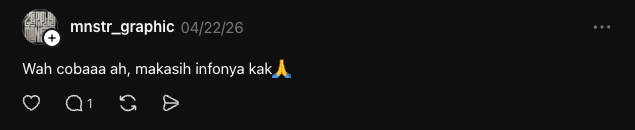 User feedback