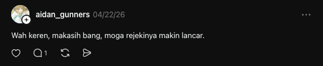 User feedback