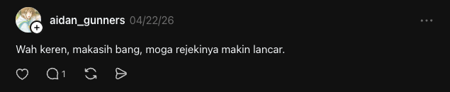 User feedback